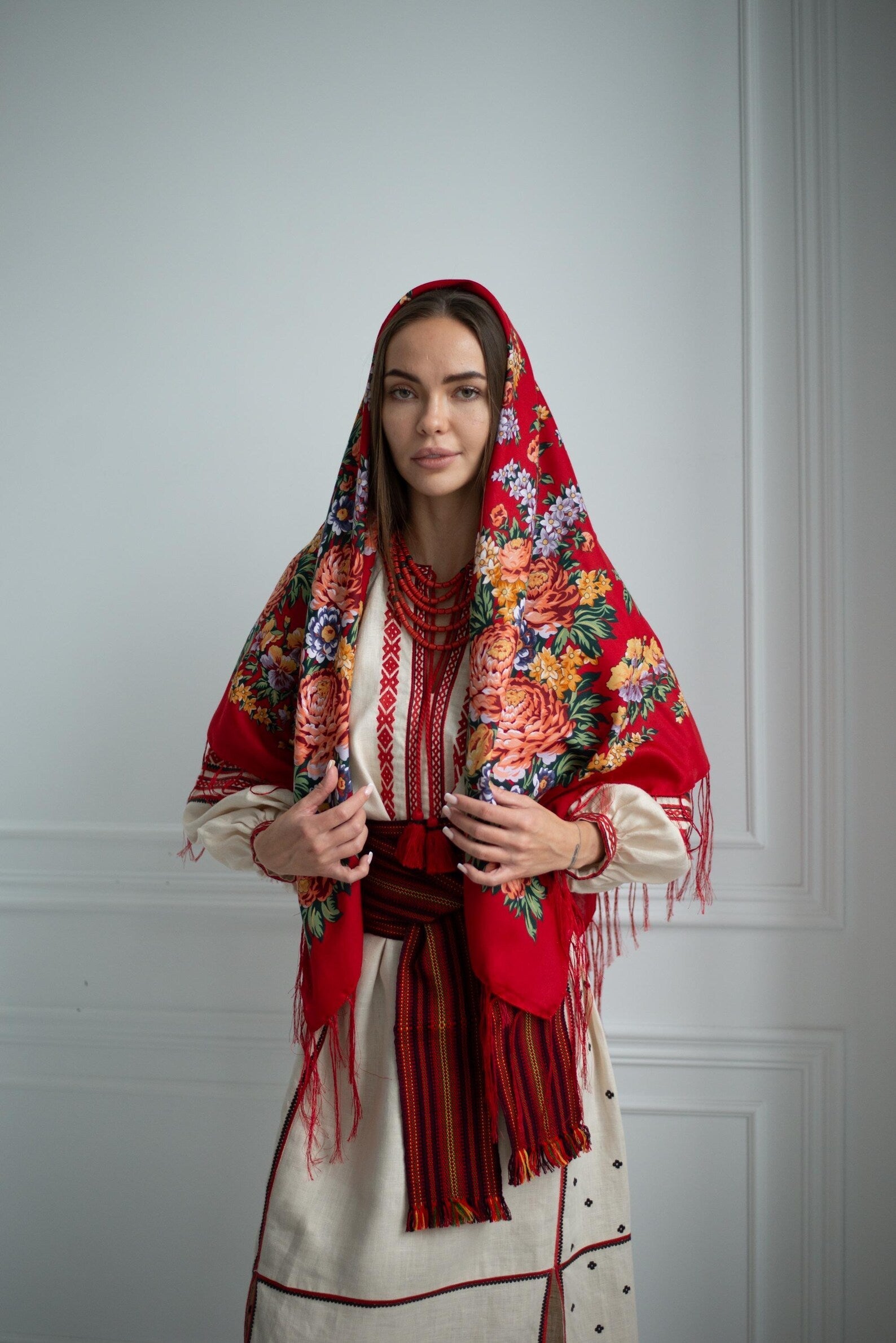 The Ukrainian Khustka: A Whisper of History in Every Fold