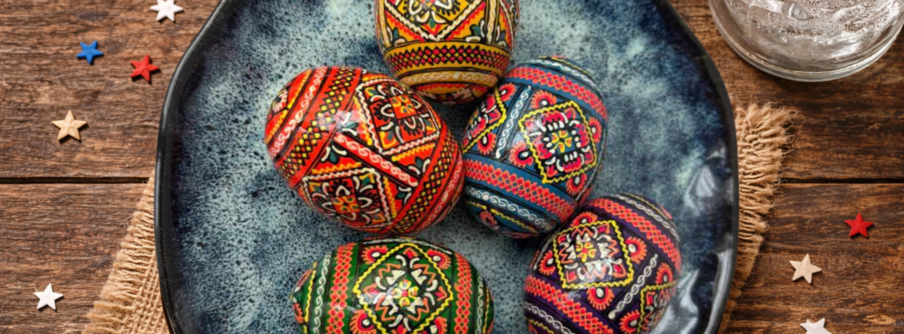 Ukrainian Easter handmade eggs available online from NDUkraine