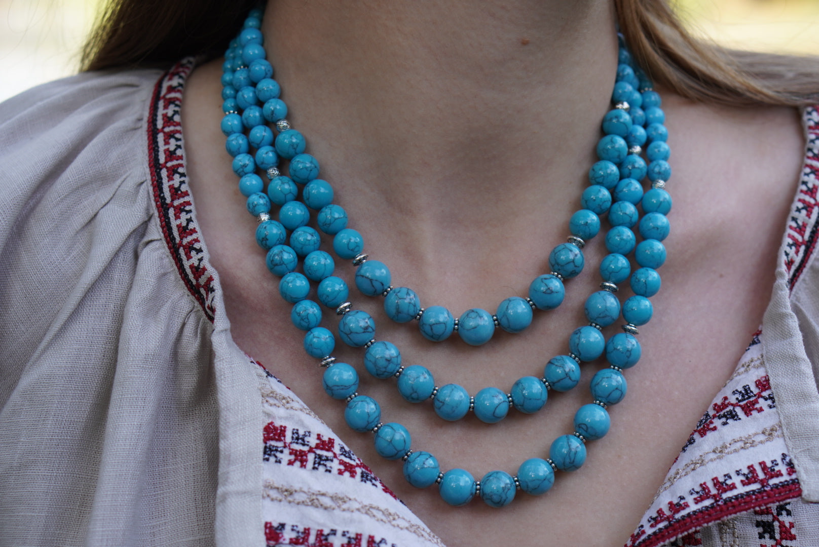 Handmade Ukrainian Traditional Necklace