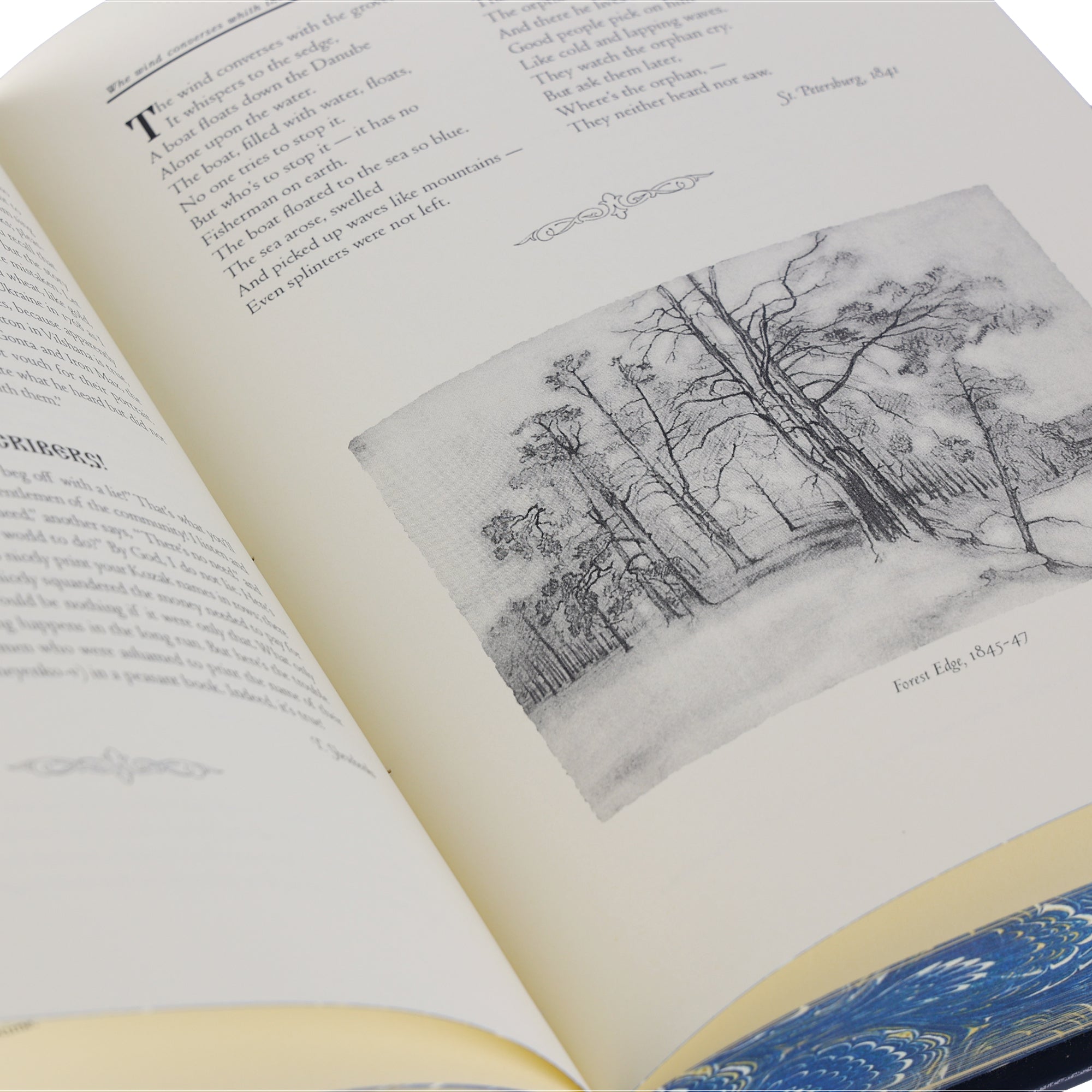 Book Kobzar by Taras Shevchenko - Handmade English Edition with Gilding and Silvering