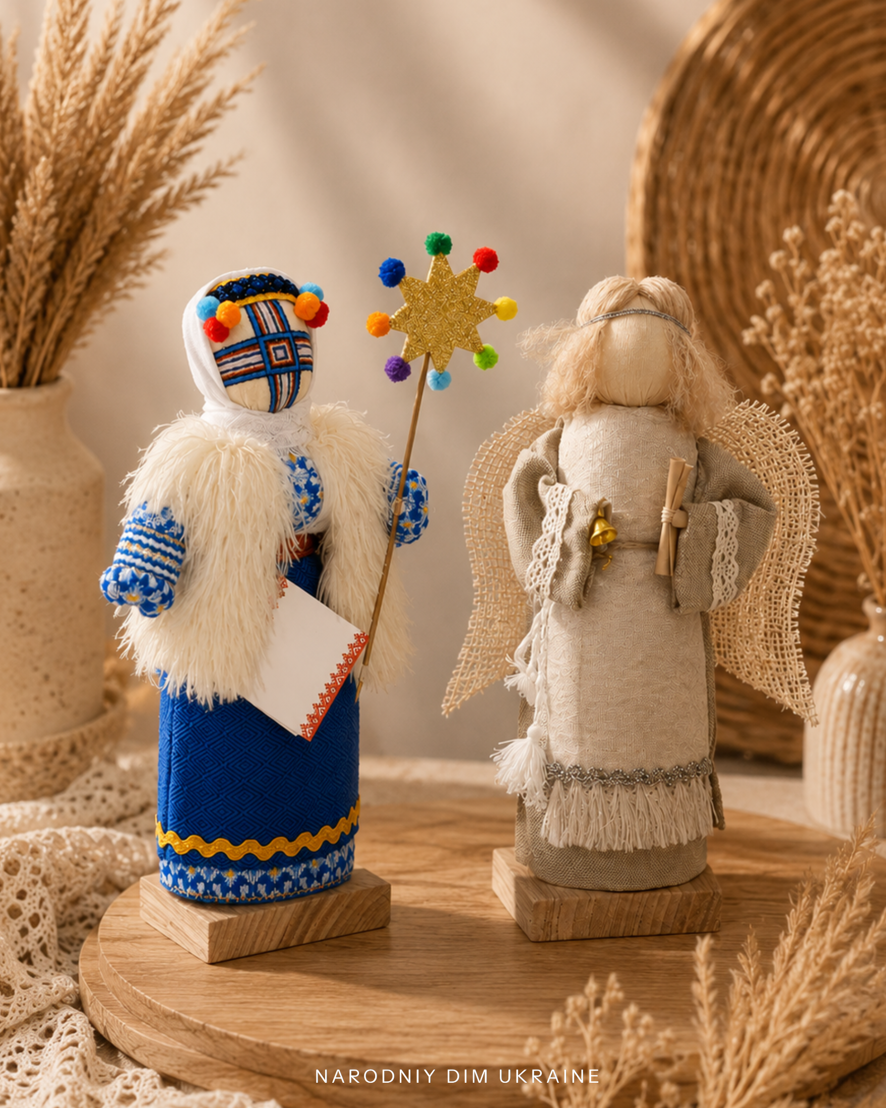 Ukrainian handcrafted Motanka doll