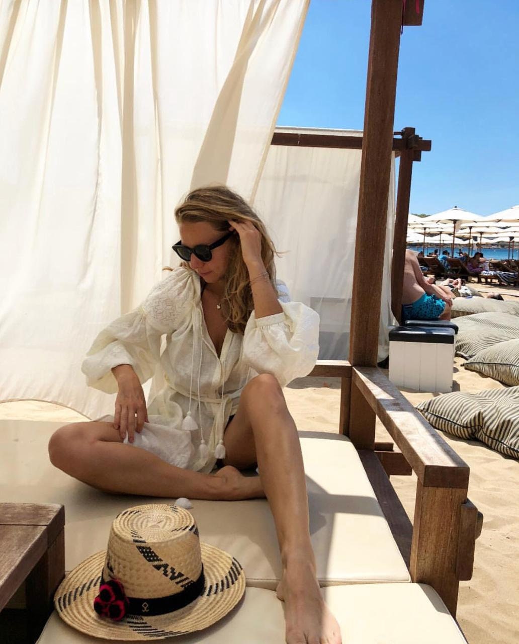 Ukrainian Vyshyvanka Embroidered Linen Dress for Women