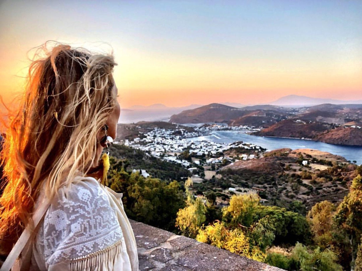 Ukrainian Vyshyvanka Embroidered Linen Dress for Women