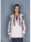 Handmade Ukrainian Vyshyvanka Blouse - Boho Embroidery from Ukraine