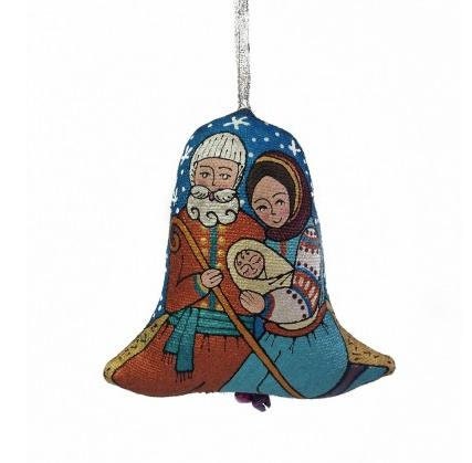 Carpathian Christmas Textile Bells , Girl, or Wife