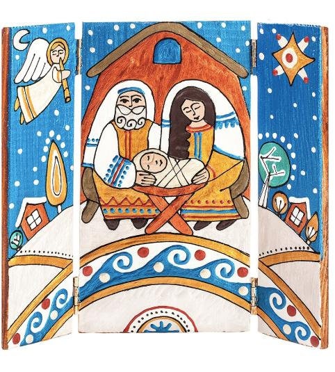 Hand-Painted Wooden Christmas Pot Decoration for Valentine's Day Home Decor