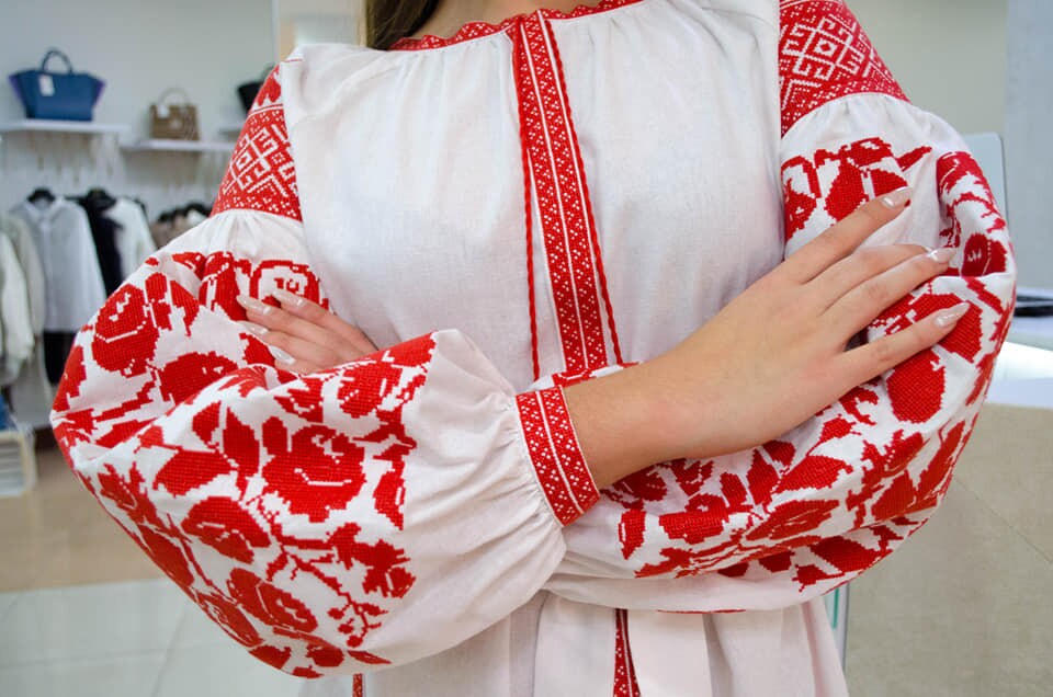 Ukrainian Vyshyvanka Boho Dress for Women