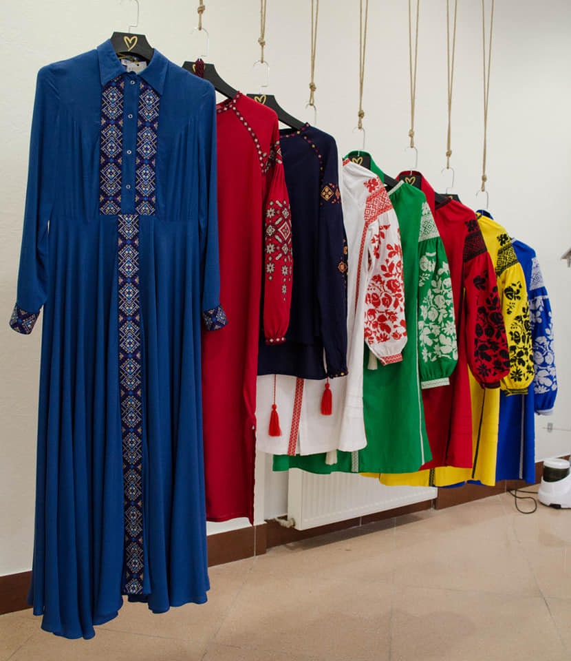 Ukrainian Vyshyvanka Boho Dress for Women