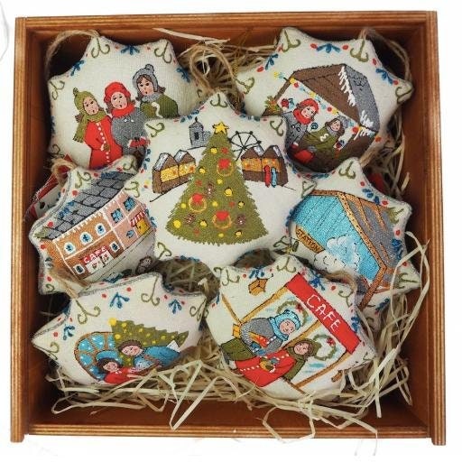 Vanilla Stars Christmas Love Story - Tree Decorations
