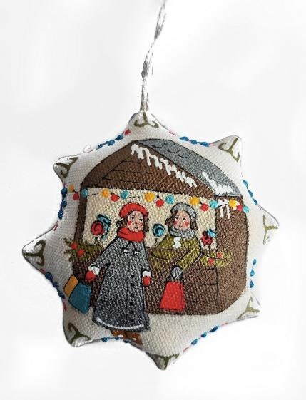 Vanilla Stars Christmas Love Story - Tree Decorations