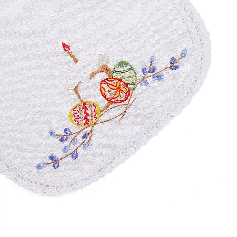 Embroidered Ukrainian Easter Napkin 37x25 cm