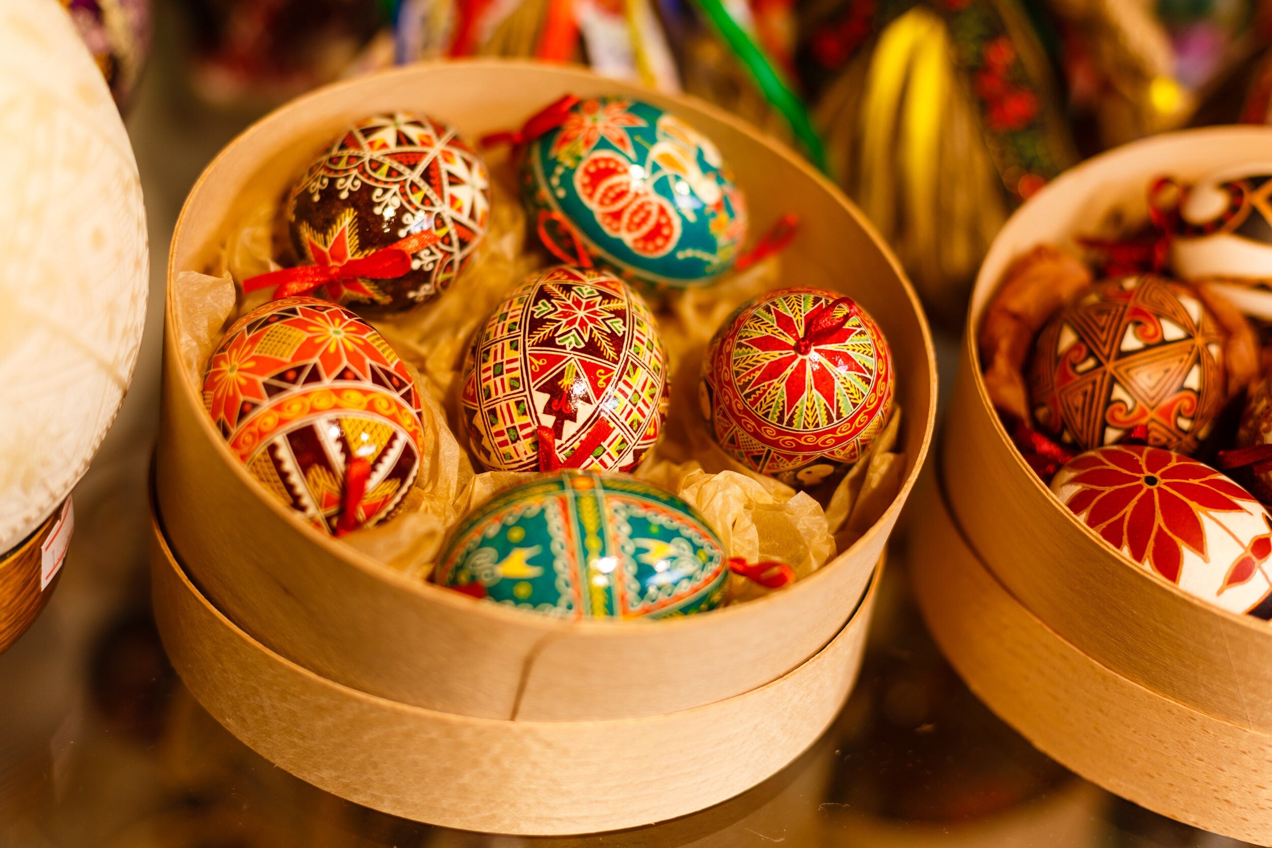 Handmade Ukrainian Pysanka Eggs - High Quality Easter Decor