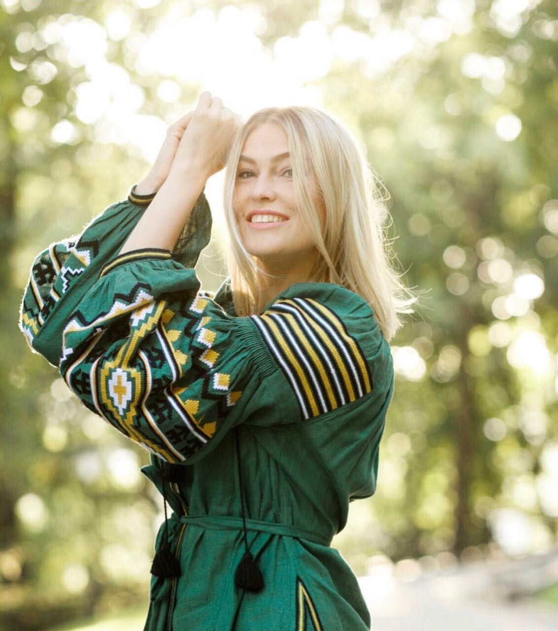 Ukrainian Vyshyvanka Dress - Embroidered Women's Easter Dress