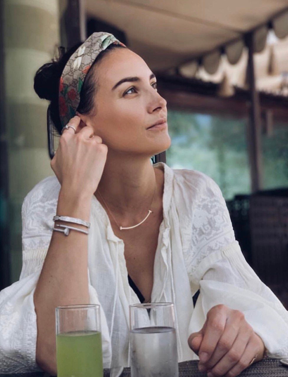 Linen White Ukrainian Vyshyvanka Embroidered Wedding Dress