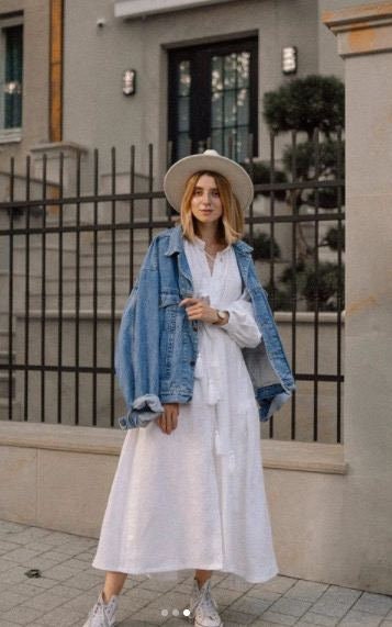 Embroidered Ukrainian Wedding Vyshyvanka White Linen Boho Dress for Women