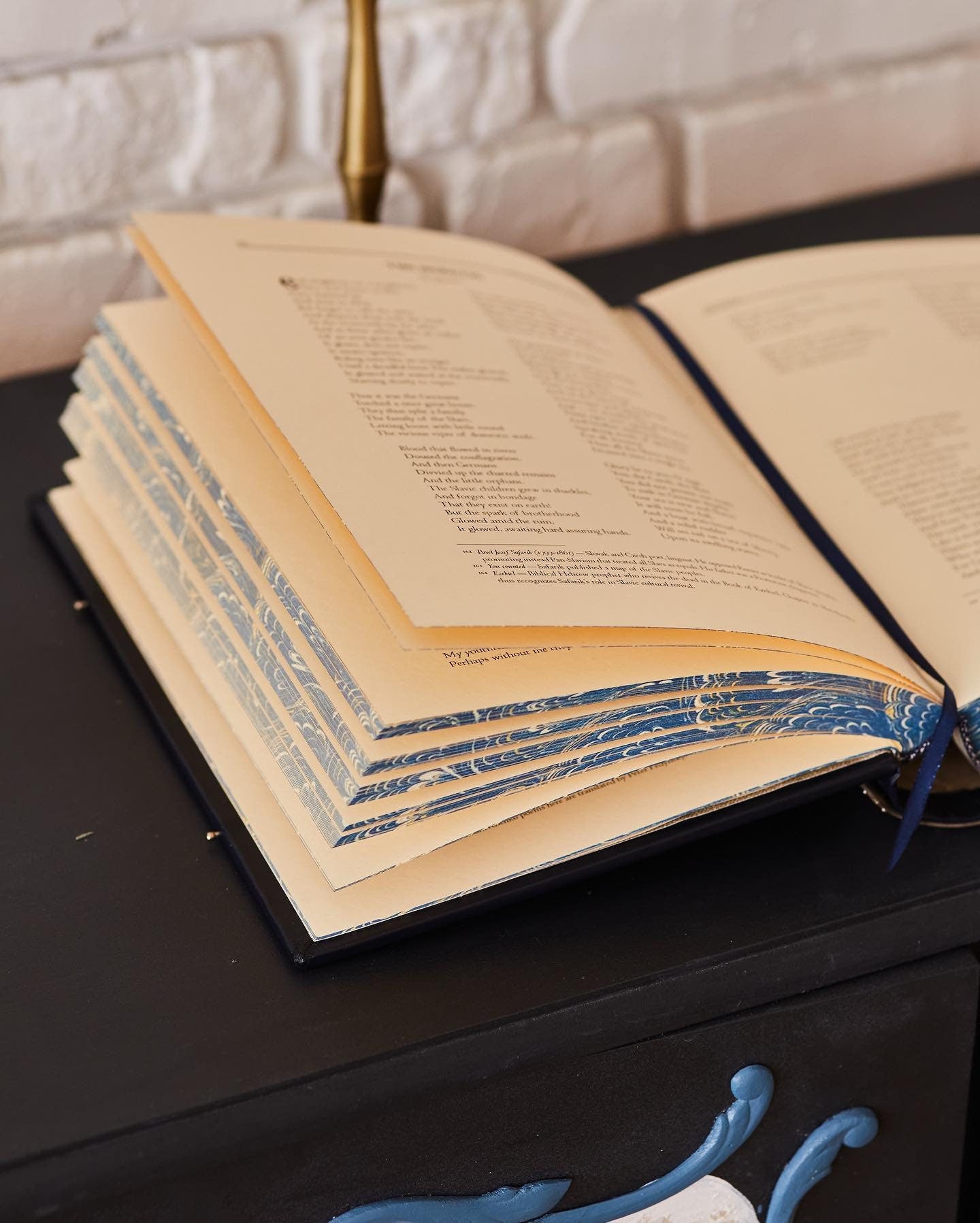 Book Kobzar by Taras Shevchenko - Handmade English Edition with Gilding and Silvering