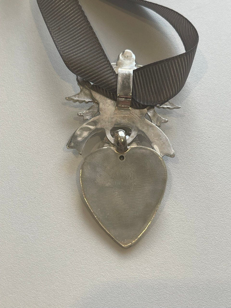 Ukrainian Silver "Dukach" Pendant - Traditional Ethnic Jewelry Necklace