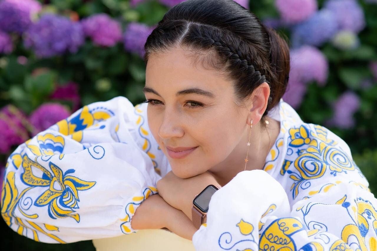 White Embroidered Victory Dress - Ukrainian Vyshyvanka Linen Boho