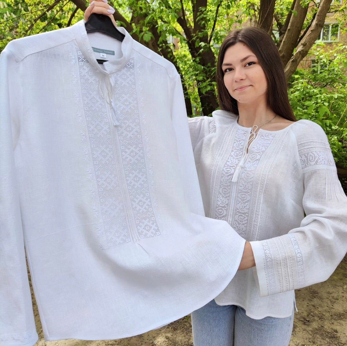 Ukrainian Vyshyvanka Blouse | Bohemian Embroidered Shirt