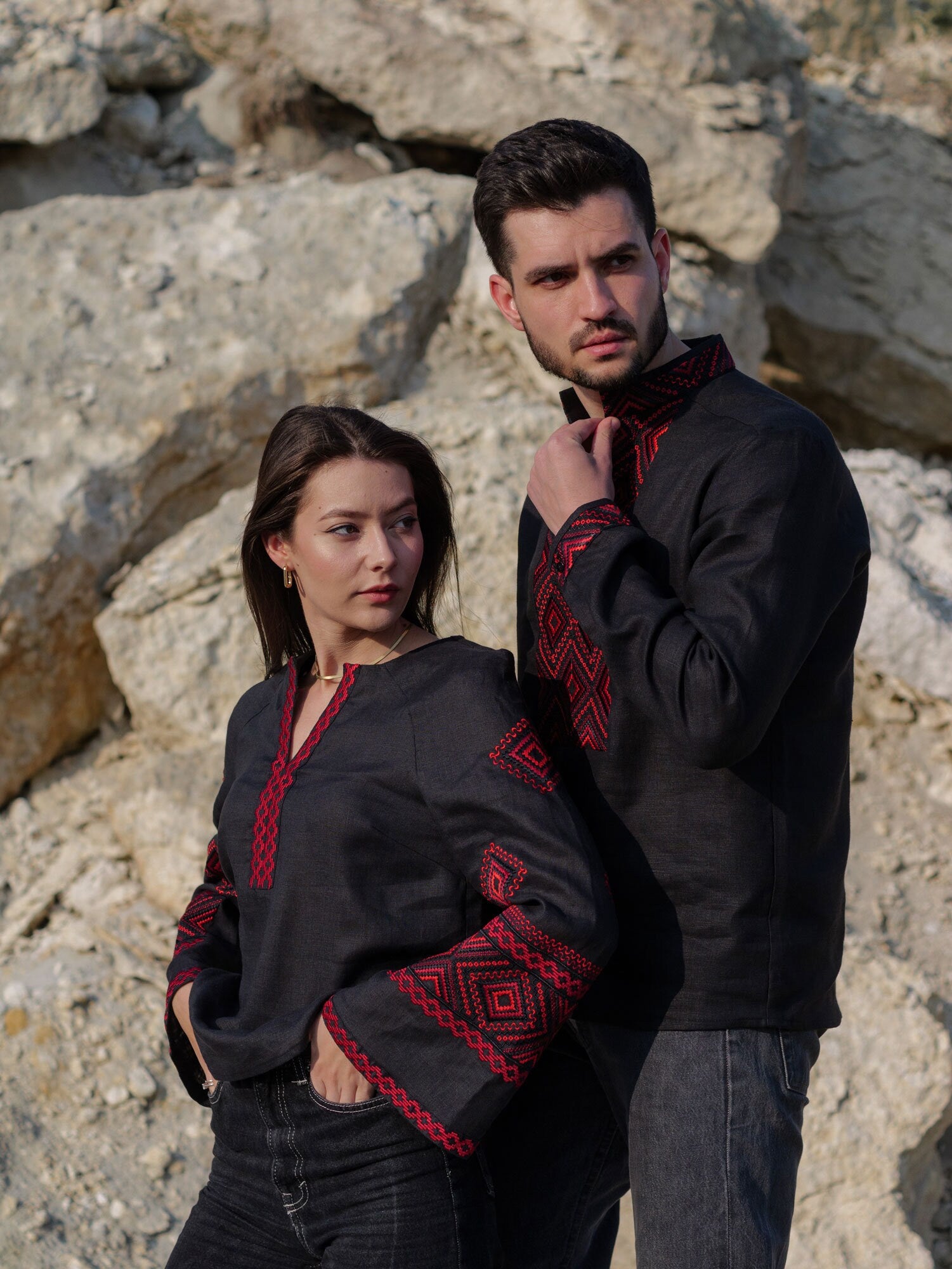 Black embroidered blouse Ukrainian vyshyvanka Ukrainian vyshyvanka ethnic shirt boho chic peasant,Gift for Her, Easter