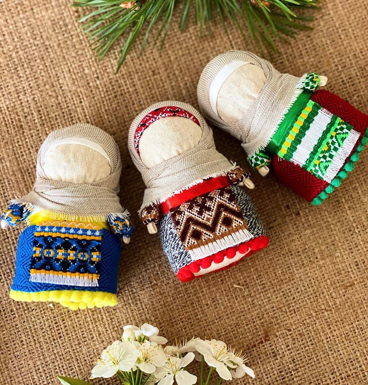 Handmade Motanka Doll - Symbol of Wealth and Abundance