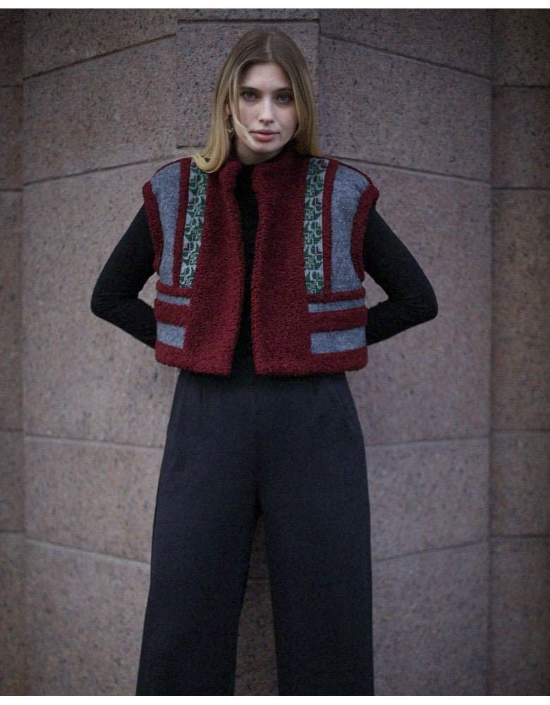 Ukrainian Vyshyvanka Cardigan - Embroidered Women's Jacket