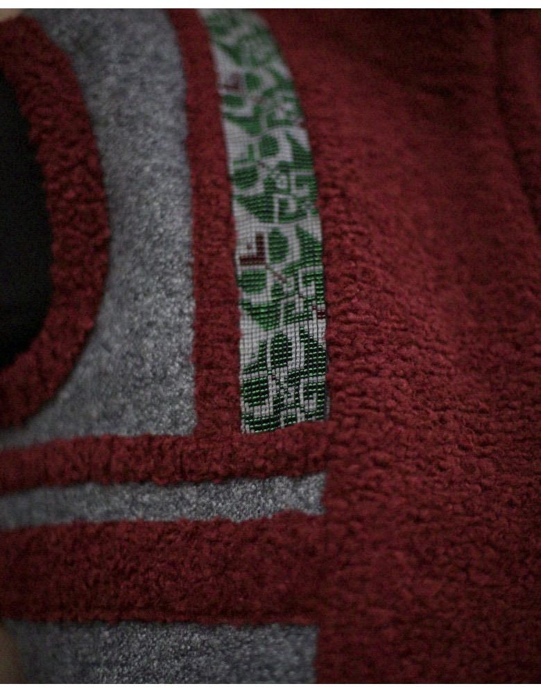 Ukrainian Vyshyvanka Cardigan - Embroidered Women's Jacket