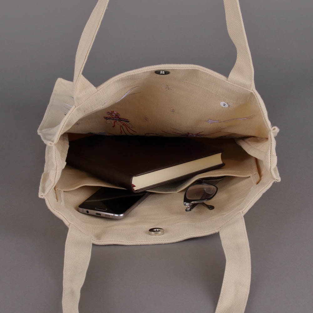 Ukrainian Embroidered Linen Shoulder Bag - Boho Winter Accessory