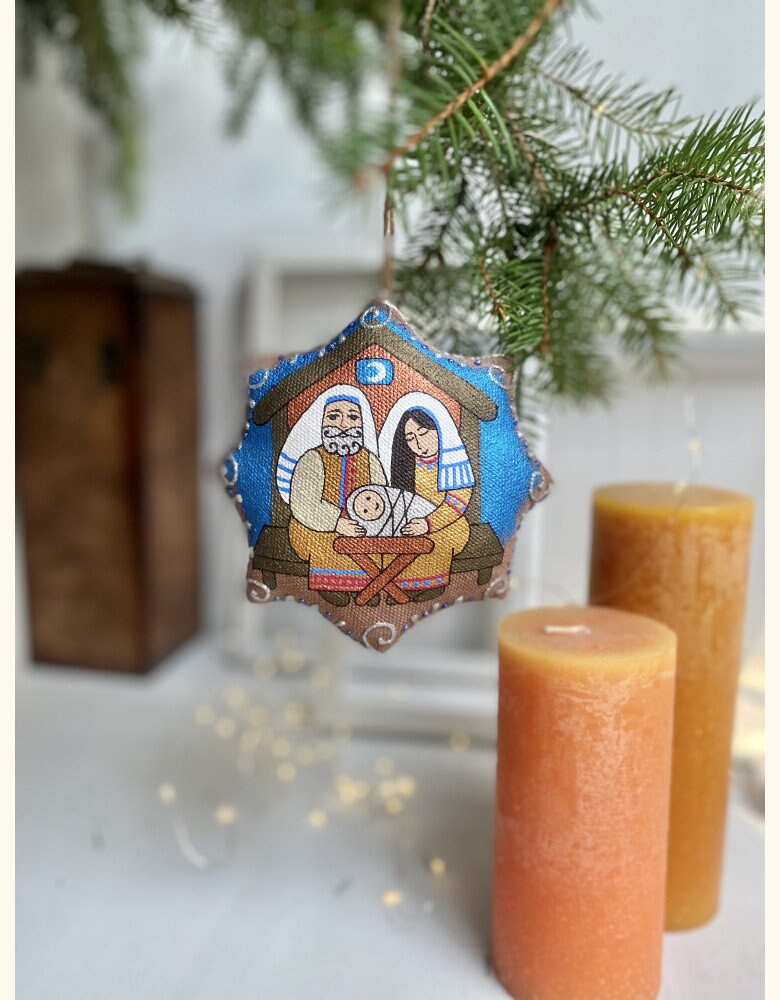 Mother's Day Holy Family Tree Decorations & Vanilla Stars - Perfect