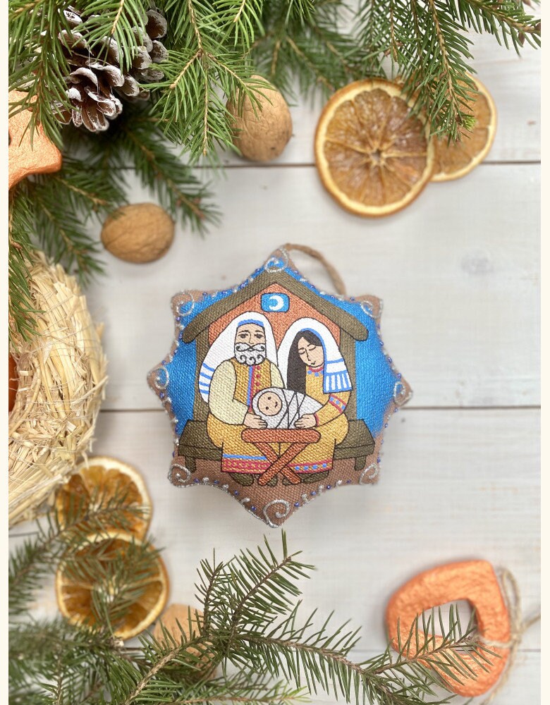 Mother's Day Holy Family Tree Decorations & Vanilla Stars - Perfect