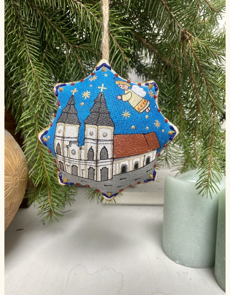 Ivano-Frankivsk Cathedral & Town Hall Eco Toy - Vanilla Star