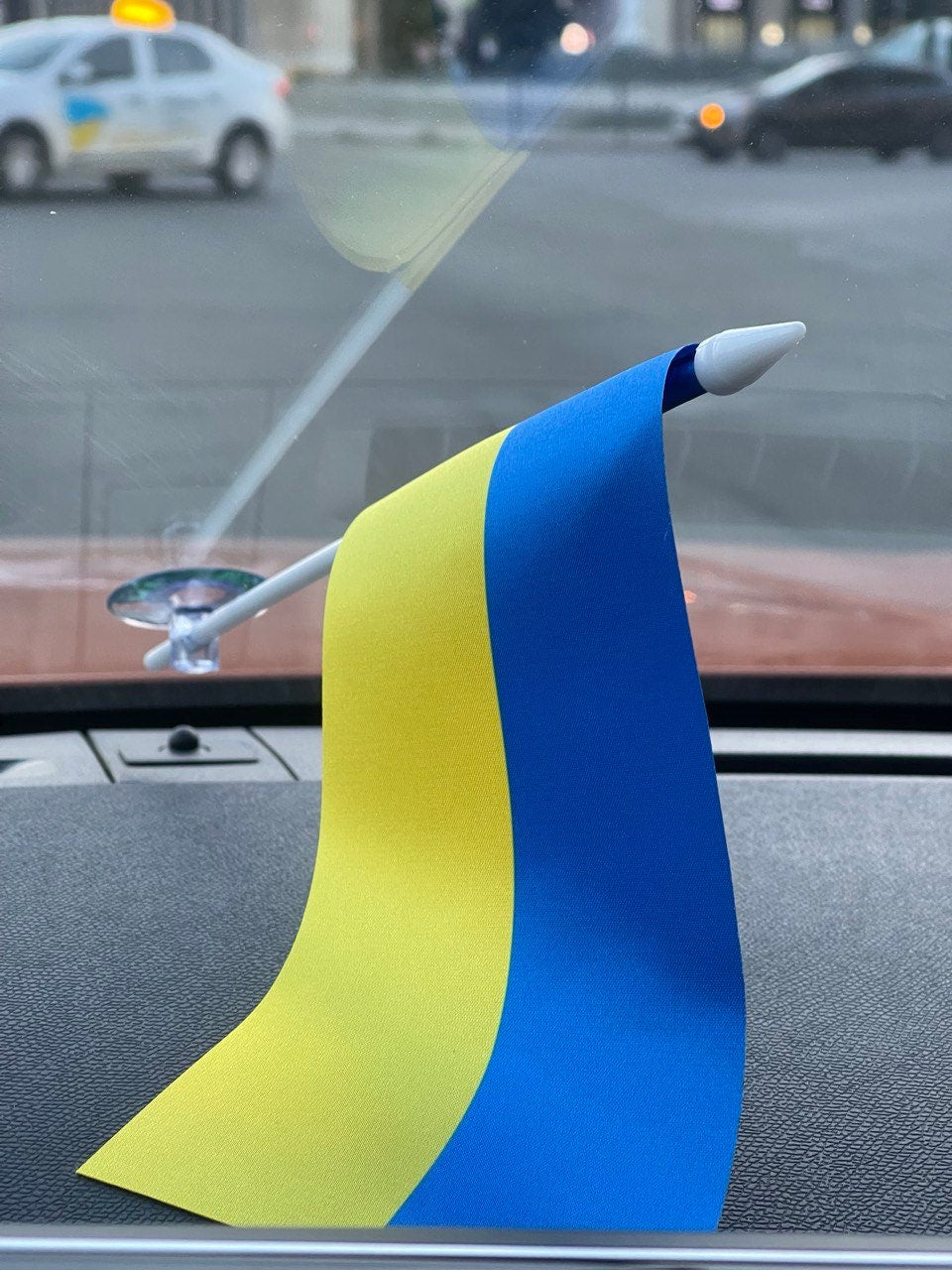 Ukrainian Flag for Cars - Authentic Ukrainian National Flag from Ukraine