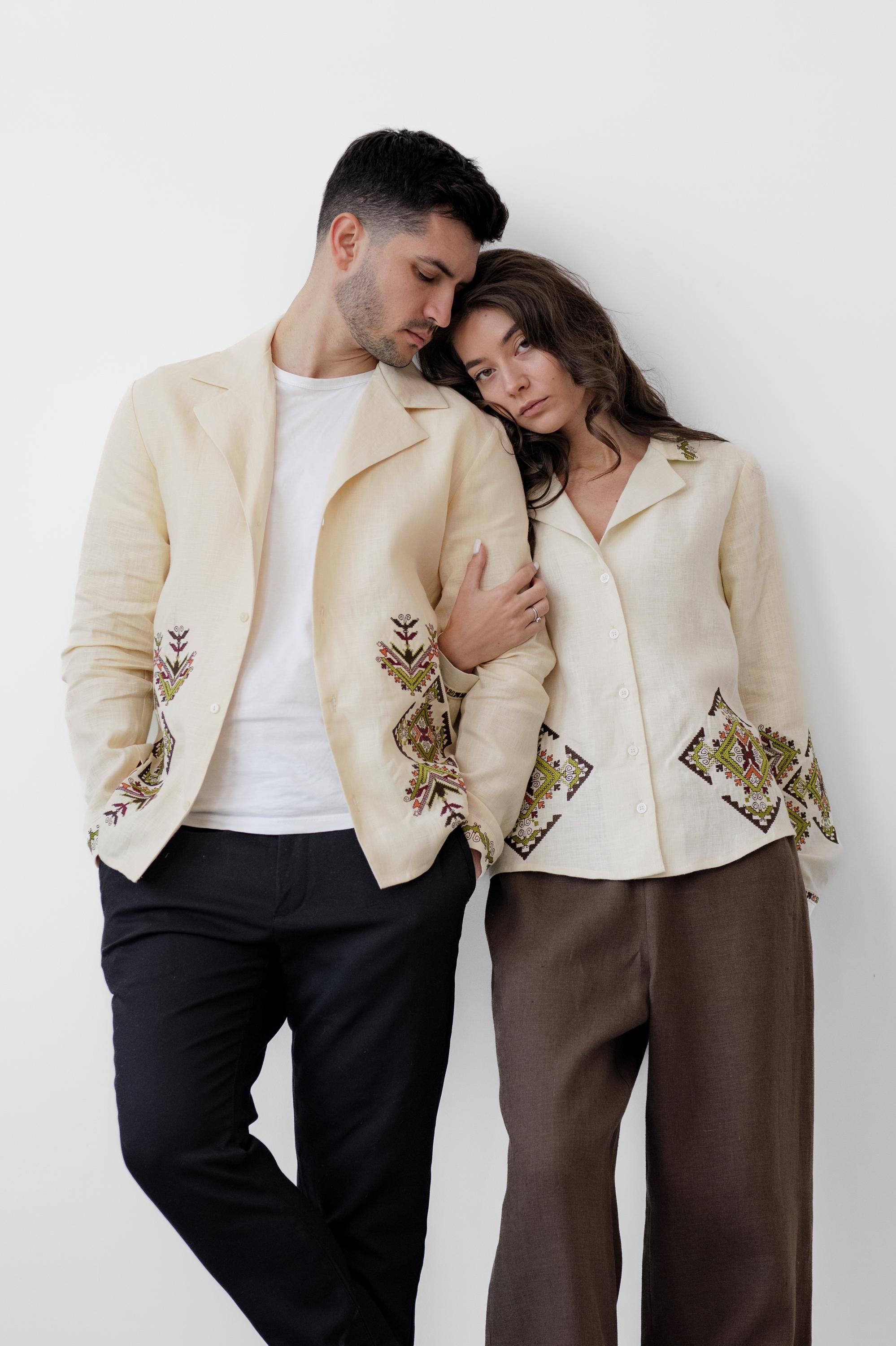 Ukrainian vyshyvanka blouse Ukrainian embroidered blouse bohemian ethnic shirt