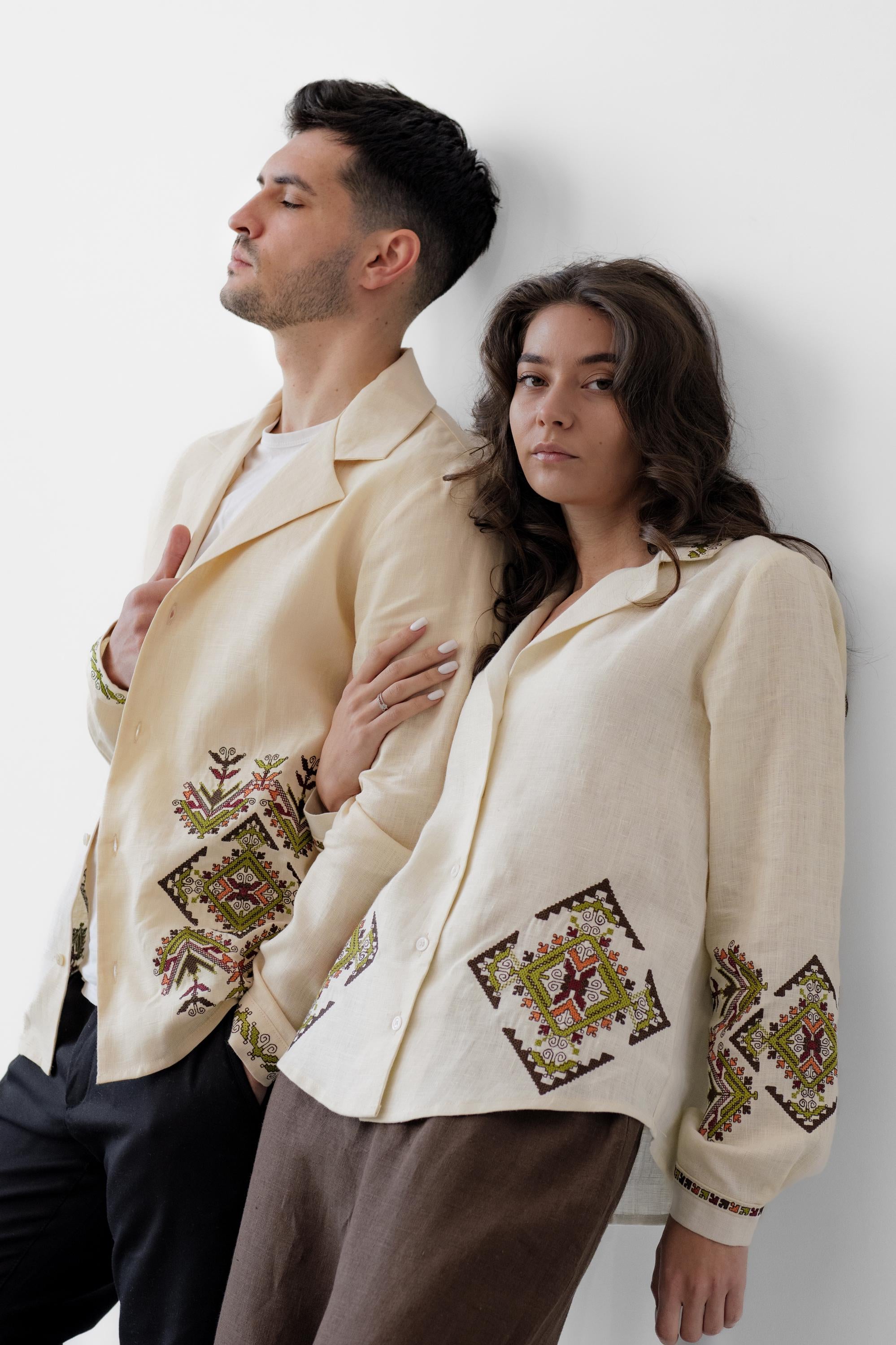 Ukrainian vyshyvanka blouse Ukrainian embroidered blouse bohemian ethnic shirt