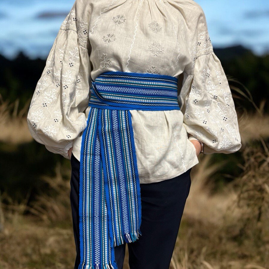 Slavic belt Width 10cm length 3m faja Hutsul belts Ukrainian Krayka cossack woven sash belt Hippie Folk Ethnic, Sash, Kushak, Sharovary