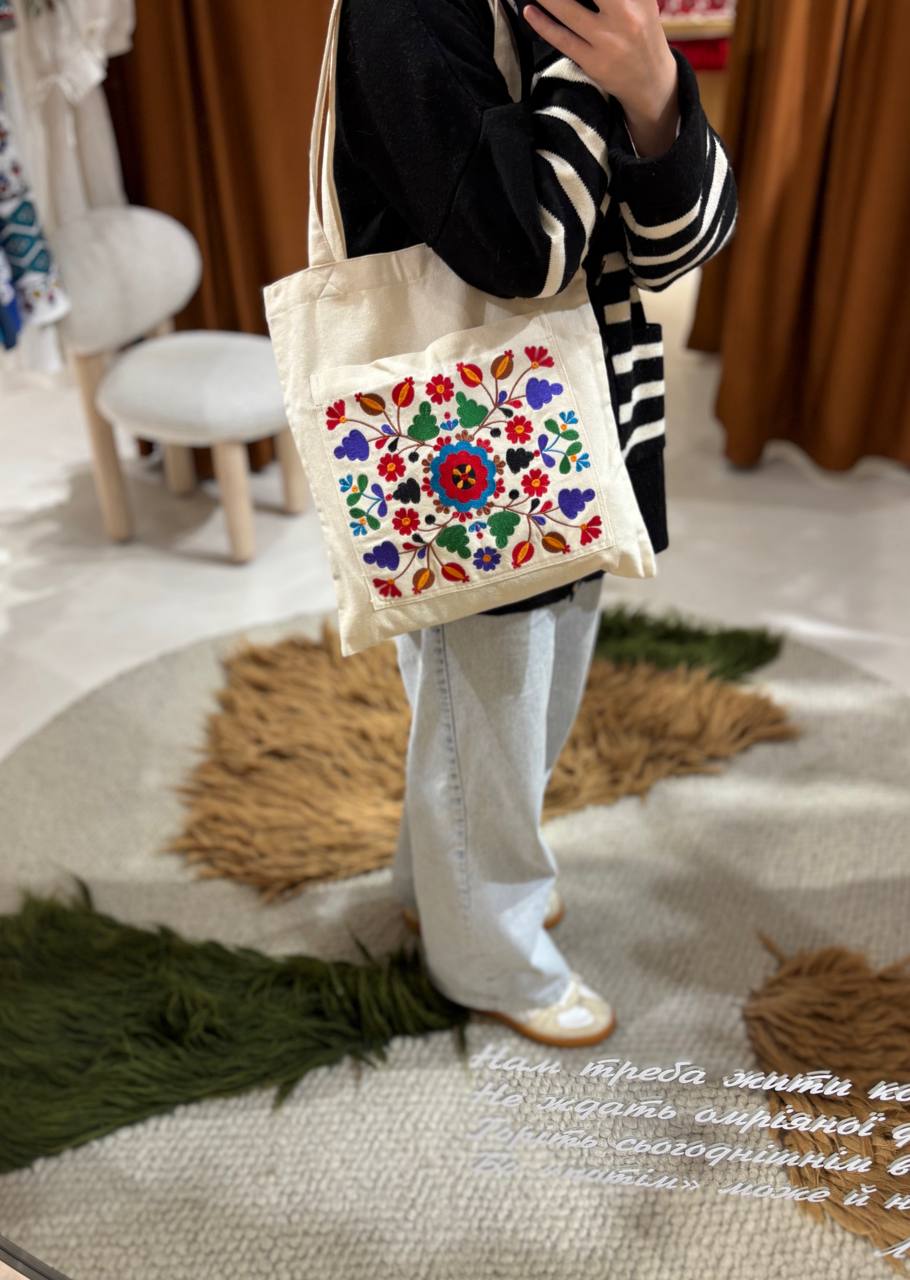 Flower beach bag Summer tote bag Christmas gift