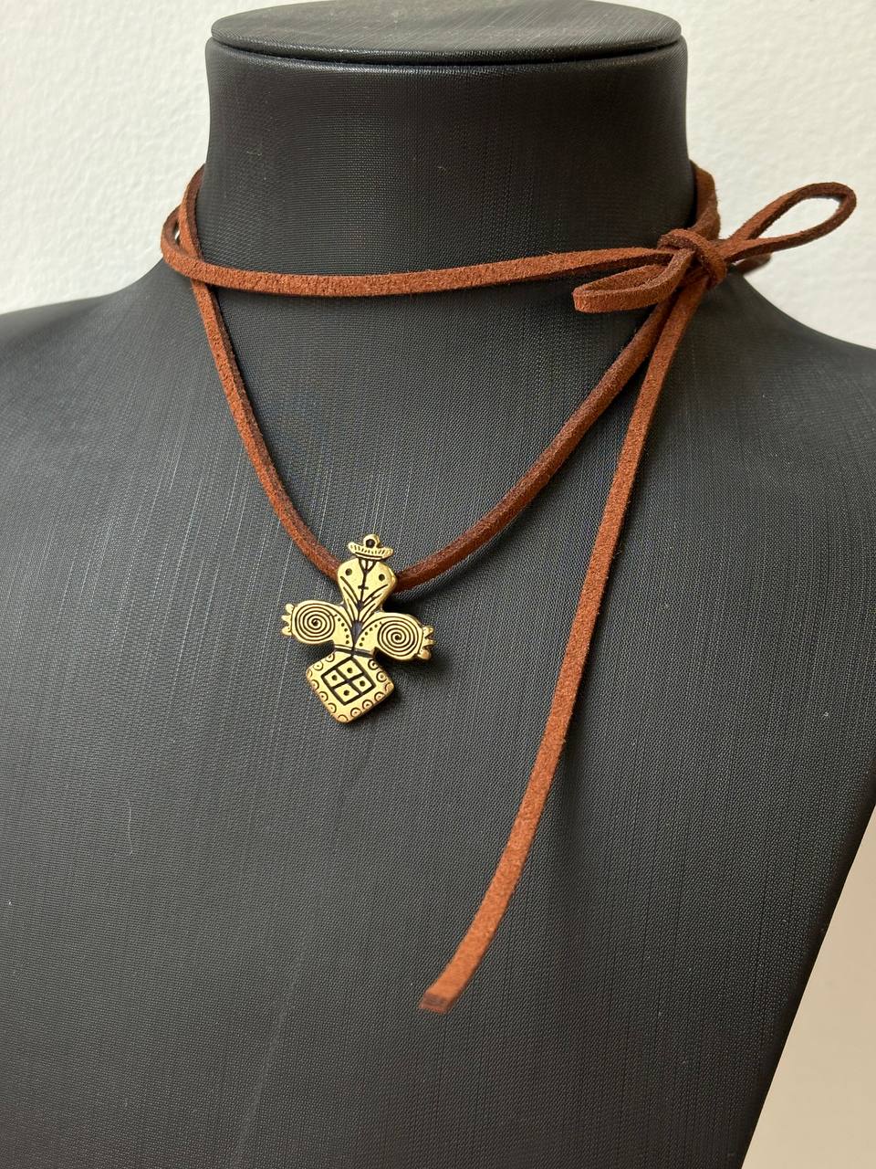 Slavic Protection Charm, Folk Symbol Jewelry, Ukrainian Mother Goddess Amulet