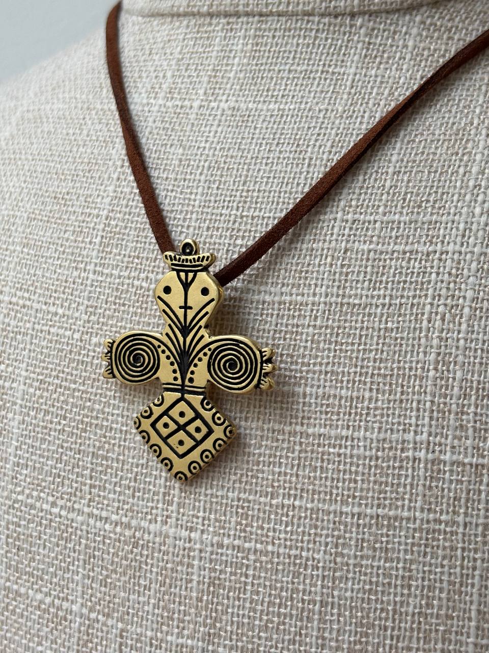 Slavic Protection Charm, Folk Symbol Jewelry, Ukrainian Mother Goddess Amulet