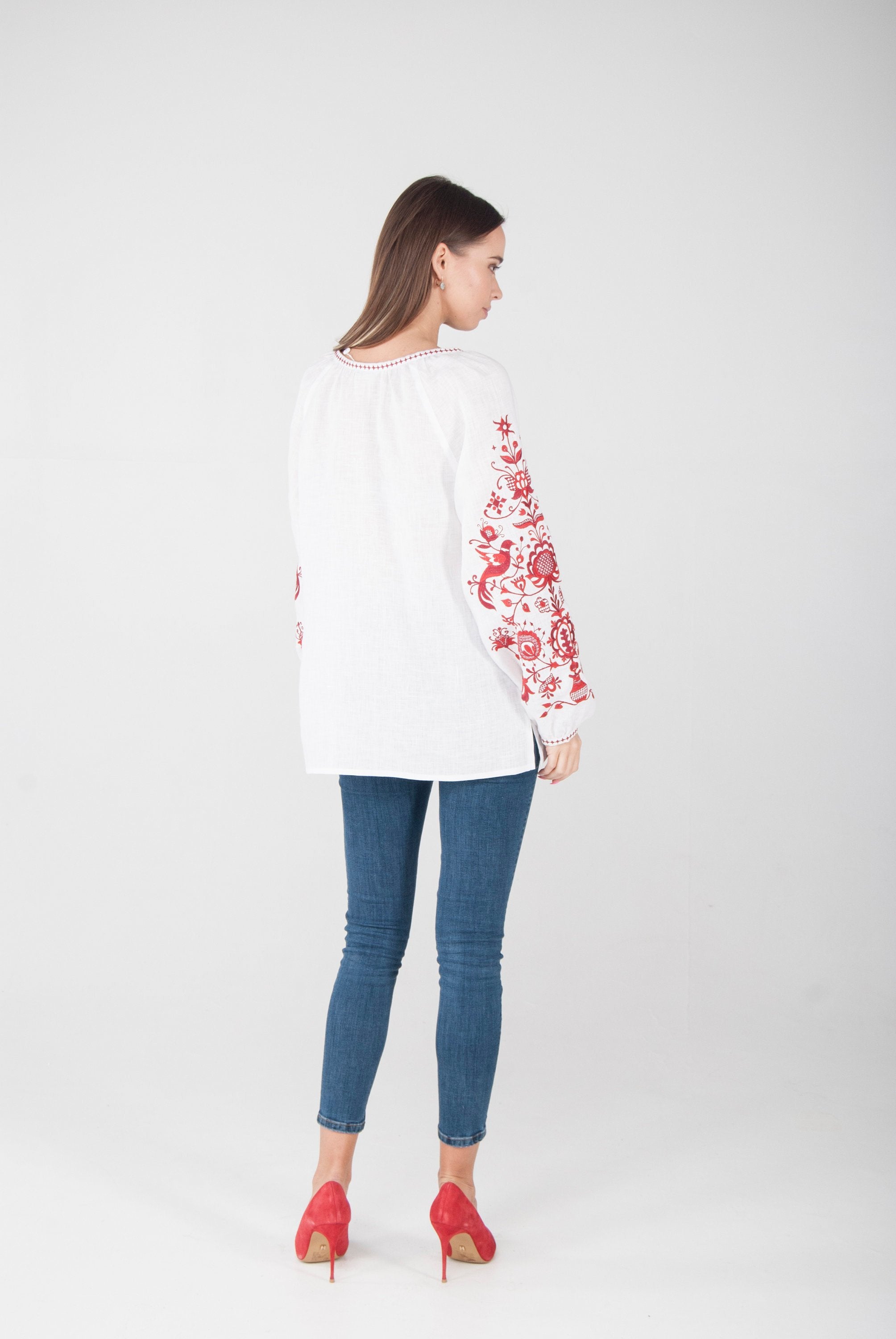 Ukrainian Vyshyvanka Blouse for Women