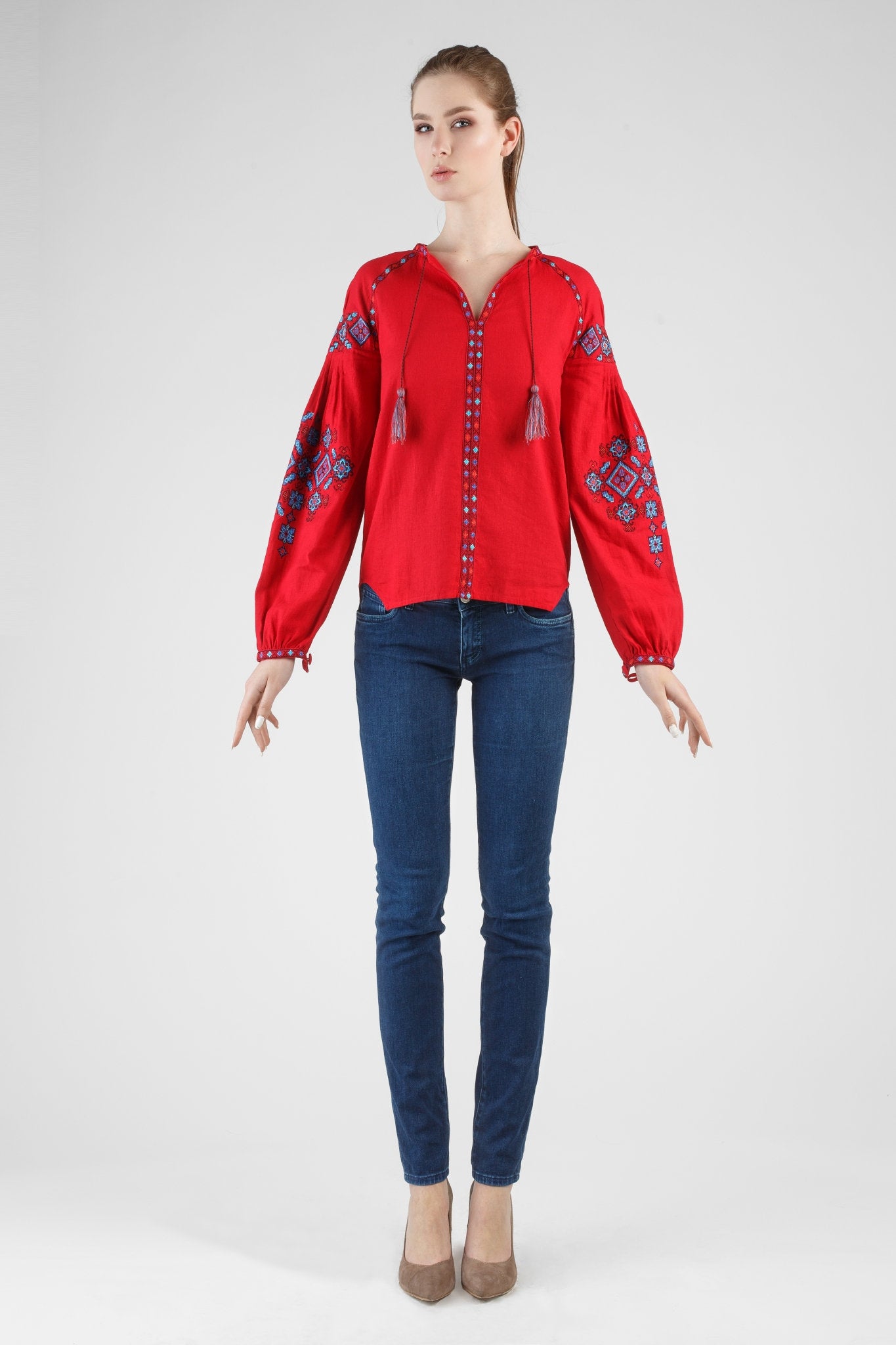 Ukrainian Vyshyvanka Blouse