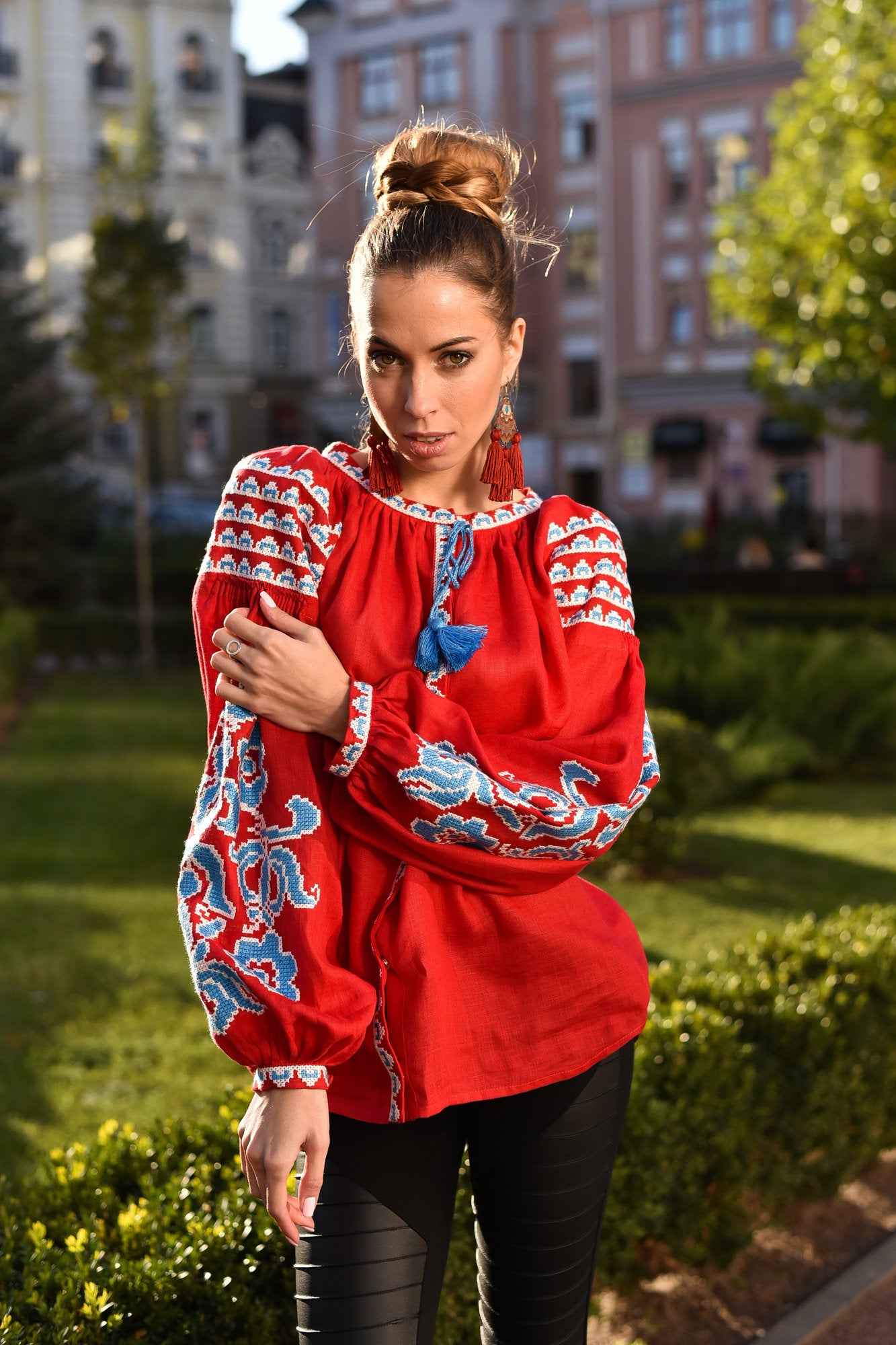 Ukrainian Vyshyvanka Blouse for Women - Perfect for Easter