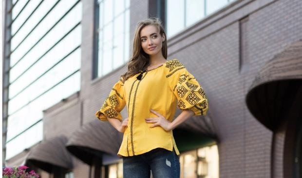 Ukrainian Vyshyvanka Blouse