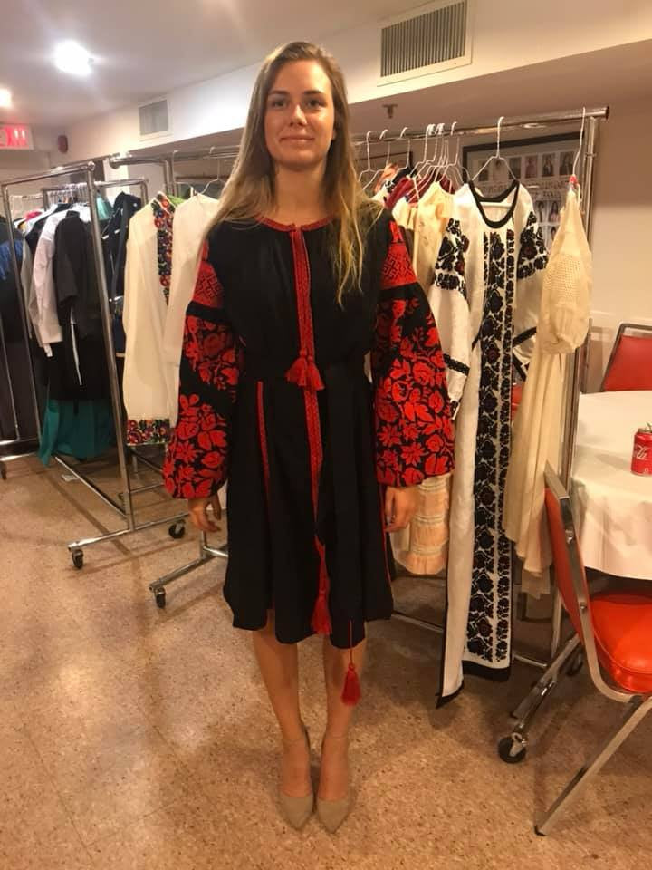 Ukrainian Vyshyvanka Boho Dress for Women