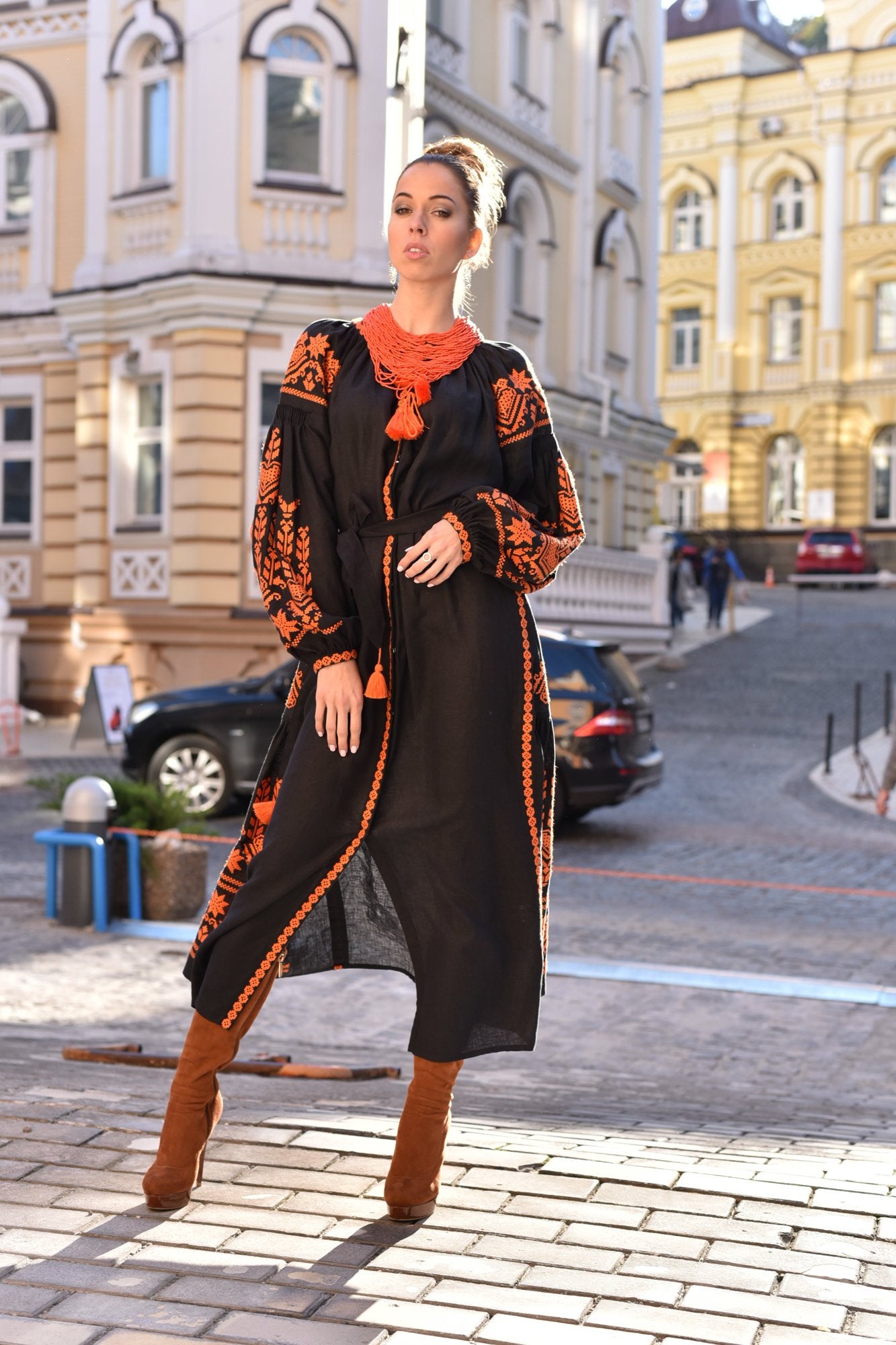 Ukrainian Vyshyvanka Dress for Women - Perfect for Easter