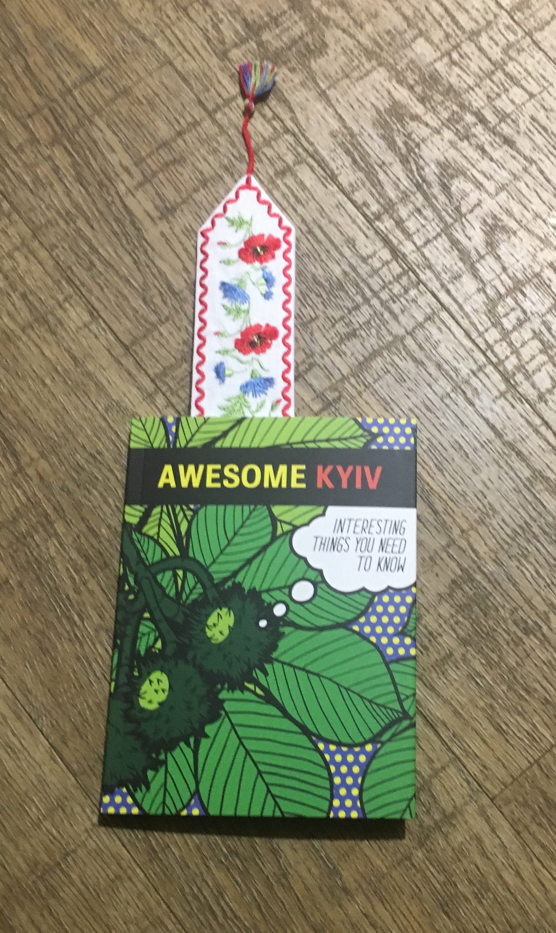 Embroidered Bookmark for Easter