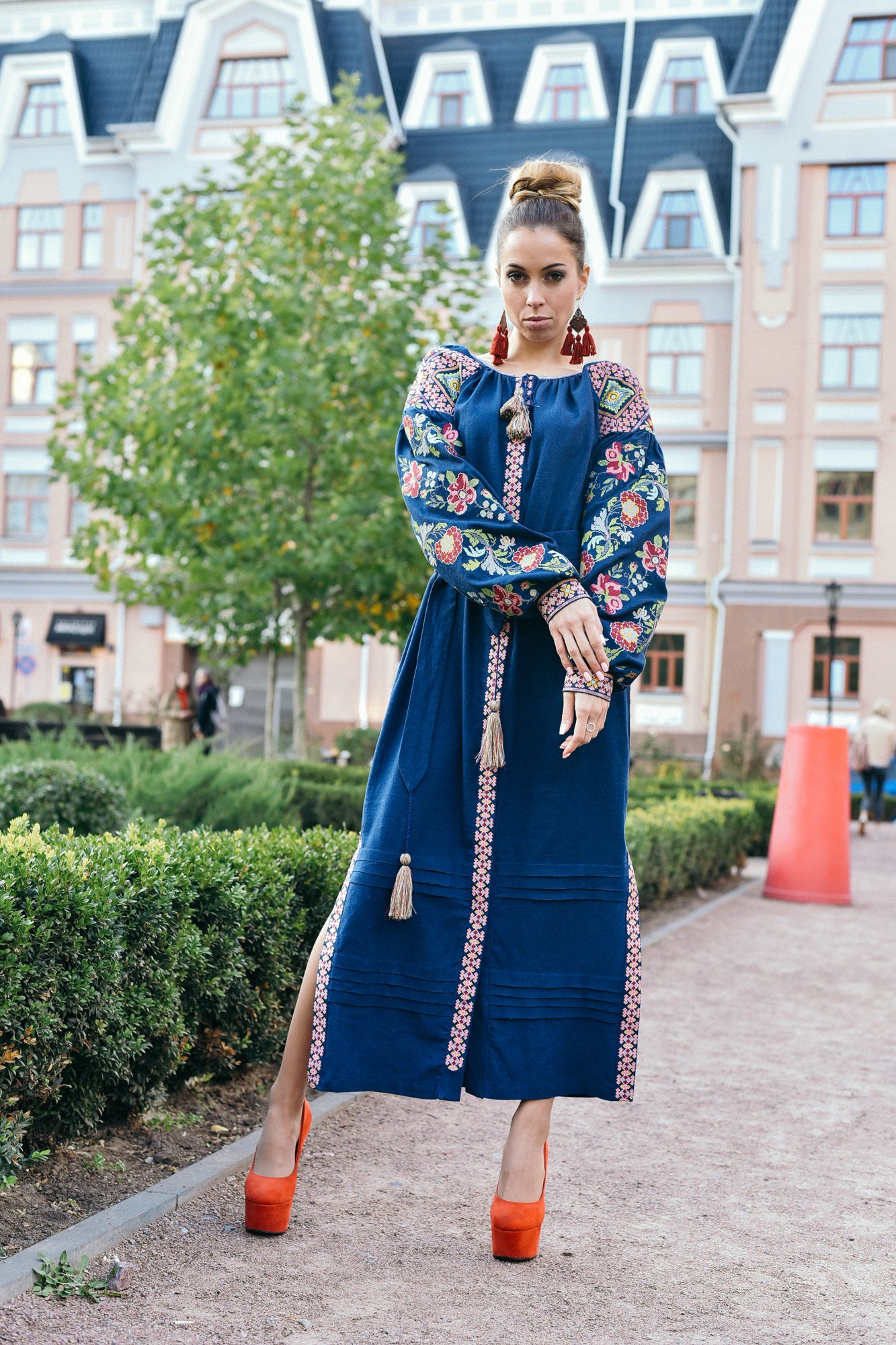 Ukrainian Vyshyvanka Dress for Women - Perfect Easter Blouse