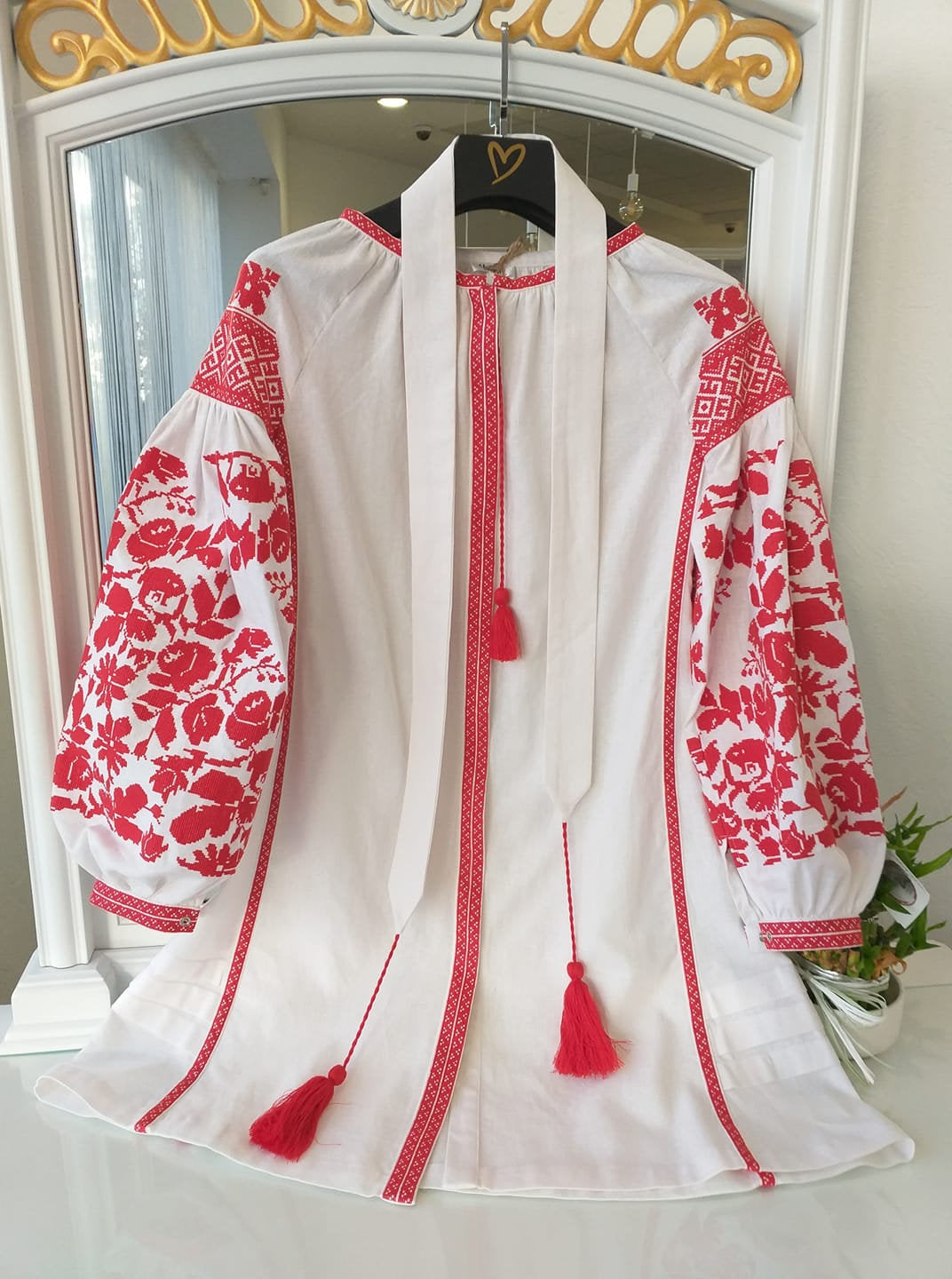 Ukrainian Vyshyvanka Boho Dress