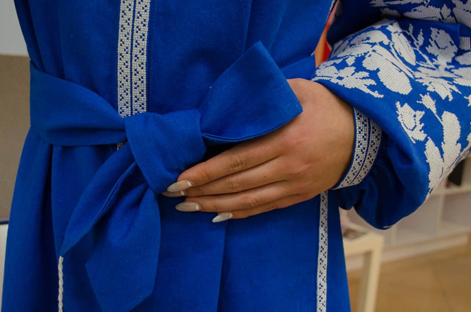 Ukrainian Vyshyvanka Boho Dress for Women