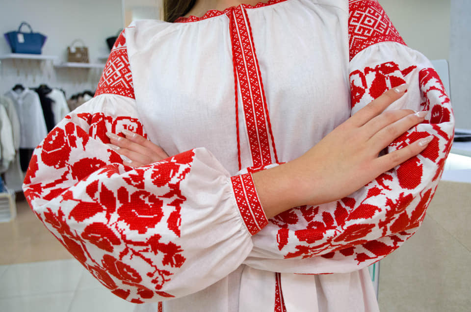 Ukrainian Vyshyvanka Boho Dress