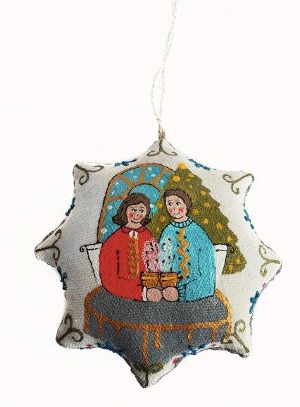 Vanilla Stars Christmas Tree Decorations